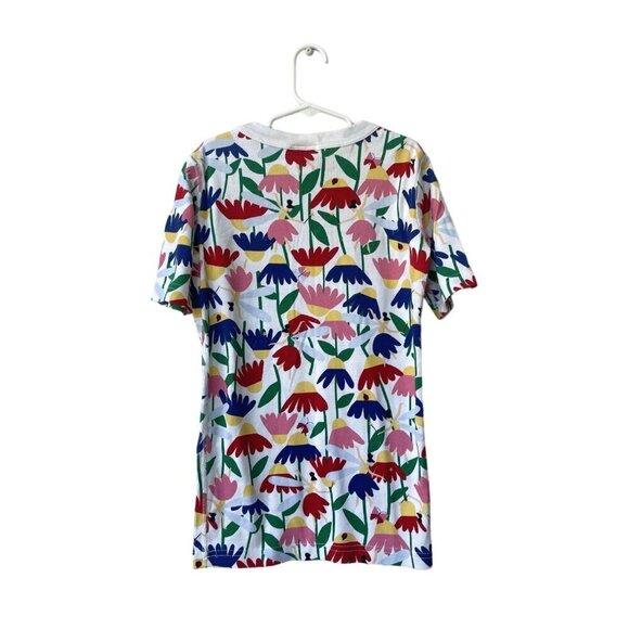 Hanna Andersson Girls Pajamas Set Sz 12 Fairy Flower Short Sleeve Summer Cotton - Picture 5 of 11